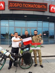 Турист из Польши посетил сегодня Дворец спорта «Магас»