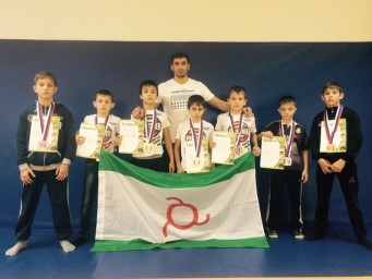 Воспитанники  спортивной секции Дворца спорта "Магас"- призеры турнира по грэпплингу в Ростове-на-Дону